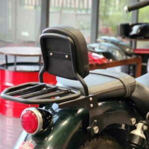 Super Meteor 650 Detachable Backrest With Luggage Rack