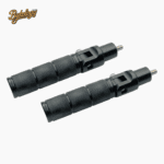 Mid or Rear Mount Click-Folding Alloy Foot Rests – Super Meteor 650 – Black