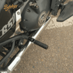 Mid or Rear Mount Click-Folding Alloy Foot Rests – Super Meteor 650 – Black