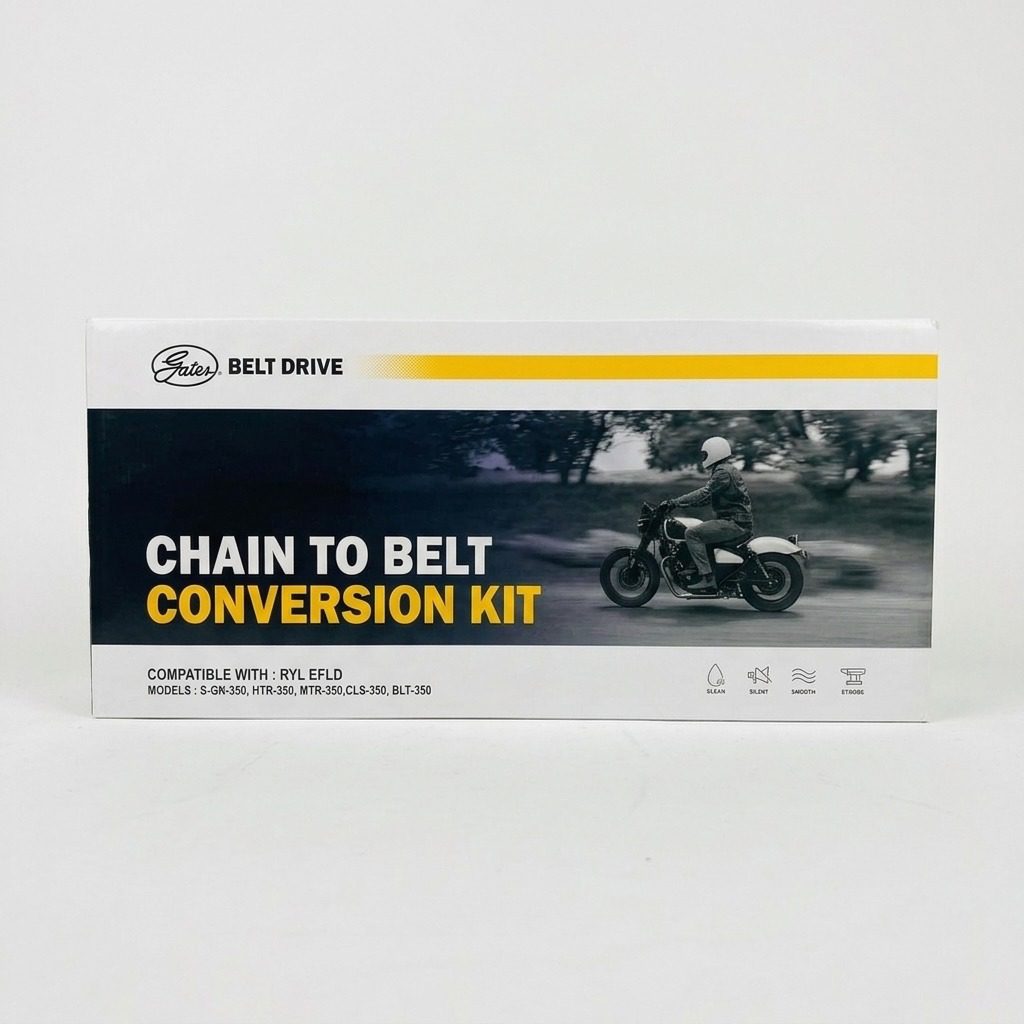 Gates Belt Drive Chain to Belt Conversion Kit for Royal Enfield 4 Gates Belt Drive Chain to Belt Conversion Kit for Royal Enfield - Image 4