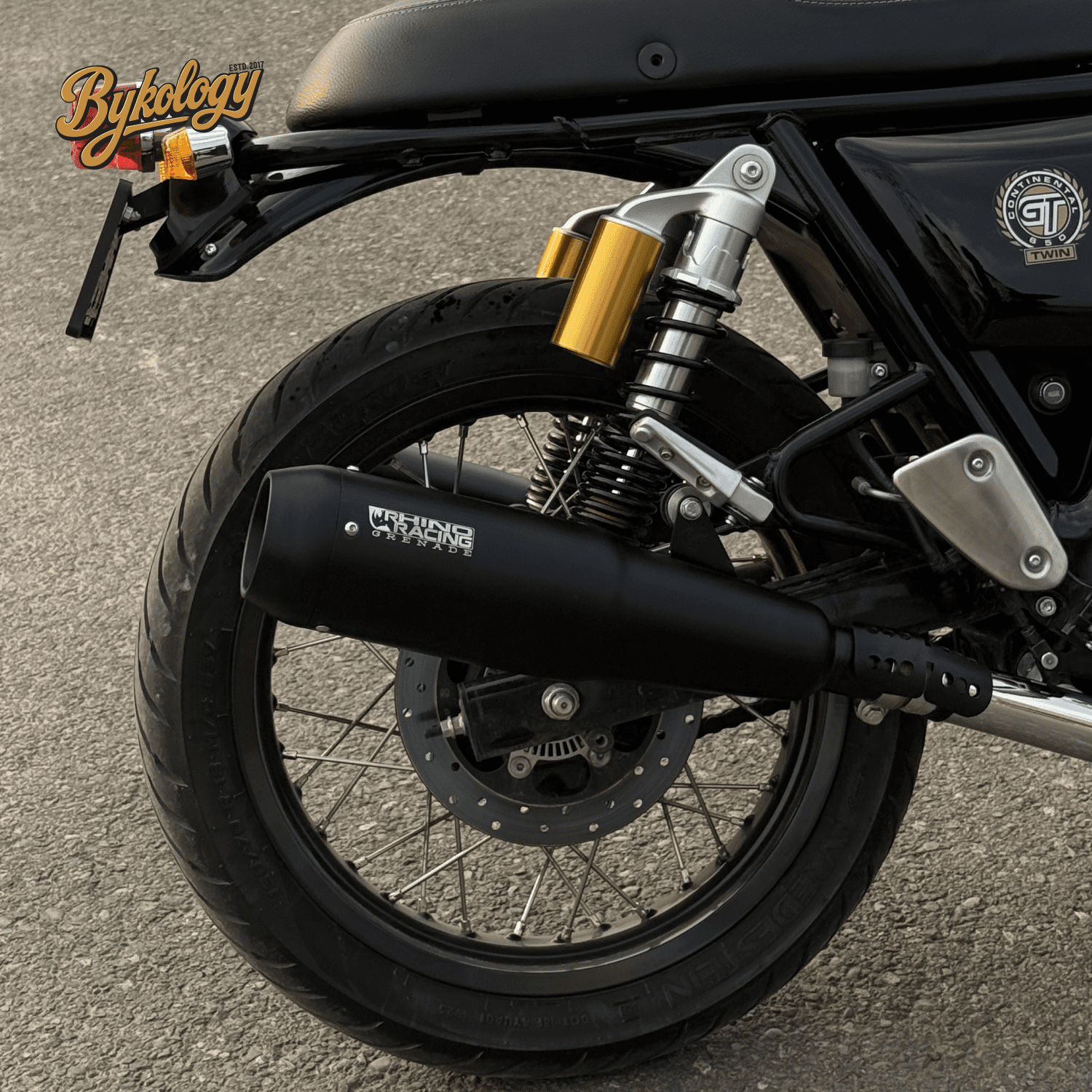 Rhino Racing Grenade Exhaust for Continental GT 650 4 Rhino Racing Interceptor & Continental GT-V1-Grenade Exhaust